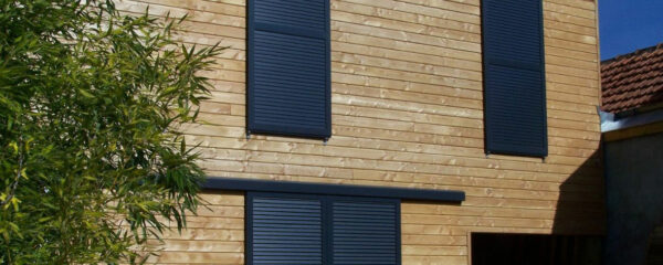 volets coulissants en aluminium